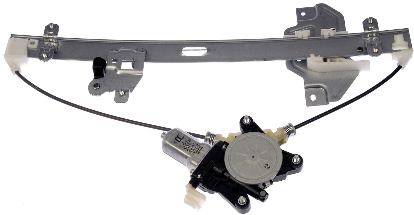 One New Right Sliding Door Power Window Regulator with Motor Dorman 748-463
