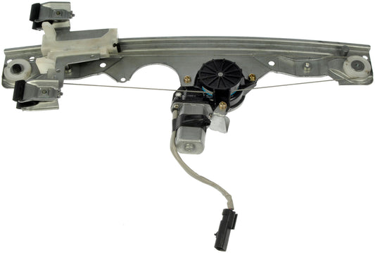 One New Rear Left Power Window Regulator with Motor Dorman 748-550