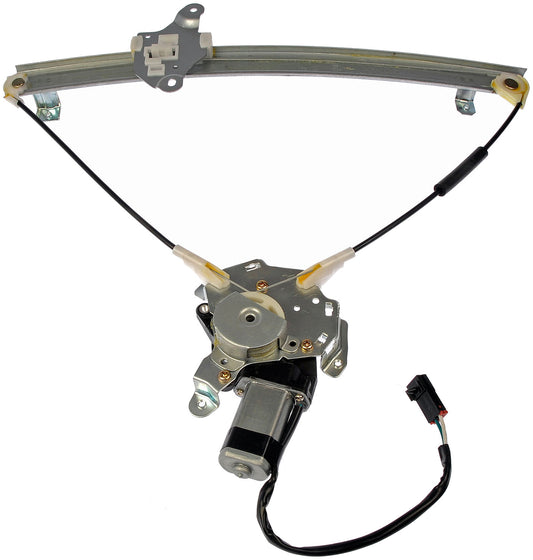 One New Front Right Power Window Regulator with Motor Dorman 748-879