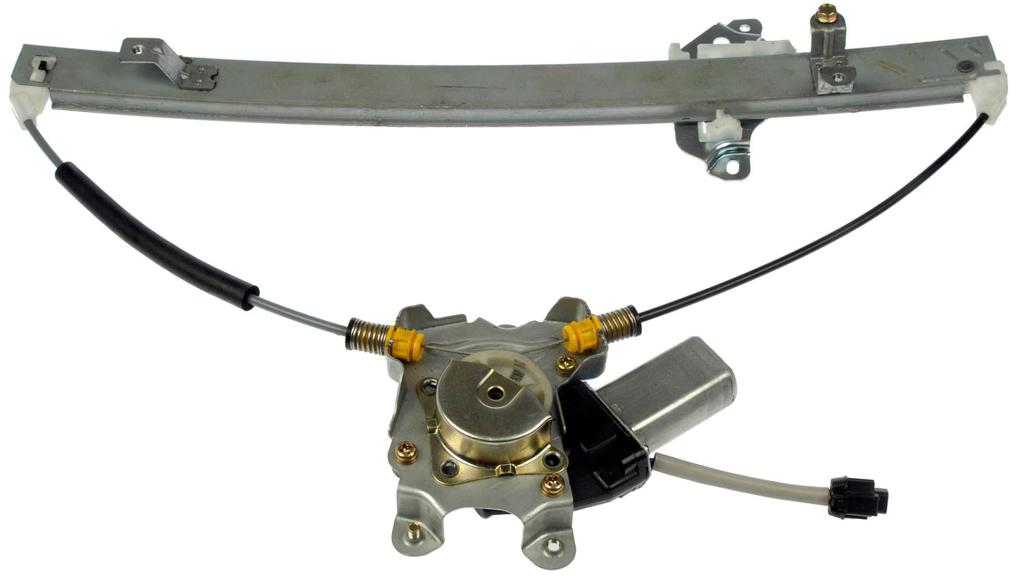 One New Rear Left Power Window Regulator with Motor Dorman 748-898