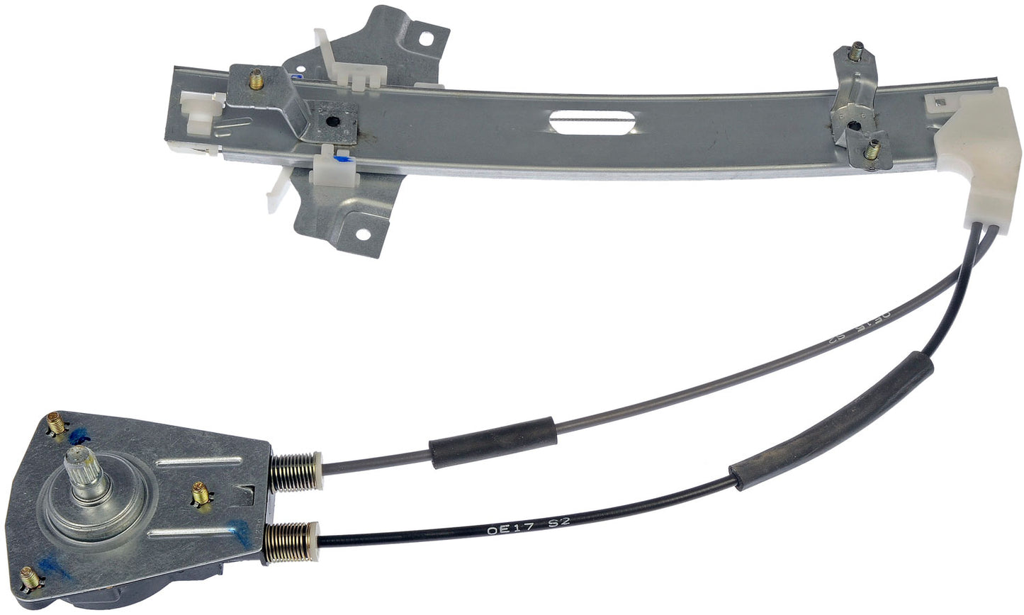 One New Rear Left Manual Window Regulator Dorman 749-388