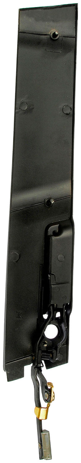 Front Right Black Exterior Door Handle (Dorman# 77175) Passenger Side
