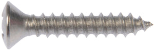 Self Tapping Screw-Stainless Steel-Oval Head-No6 x 1/2