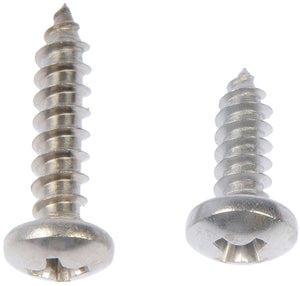 Self Tapping Screw-Stainless Steel-Pan Head-No8 x 1/2