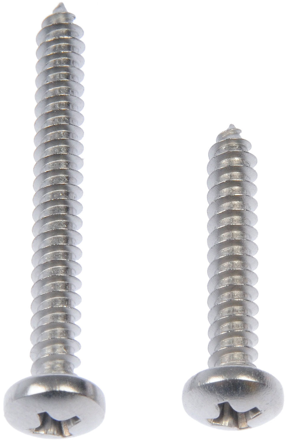 Self Tapping Screw-Stainless Steel-Pan Head-No8 x 1", 1-1/2" - Dorman# 784-130