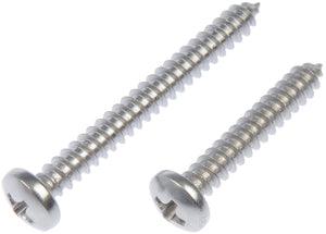 Self Tapping Screw-Stainless Steel-Pan Head-No8 x 1