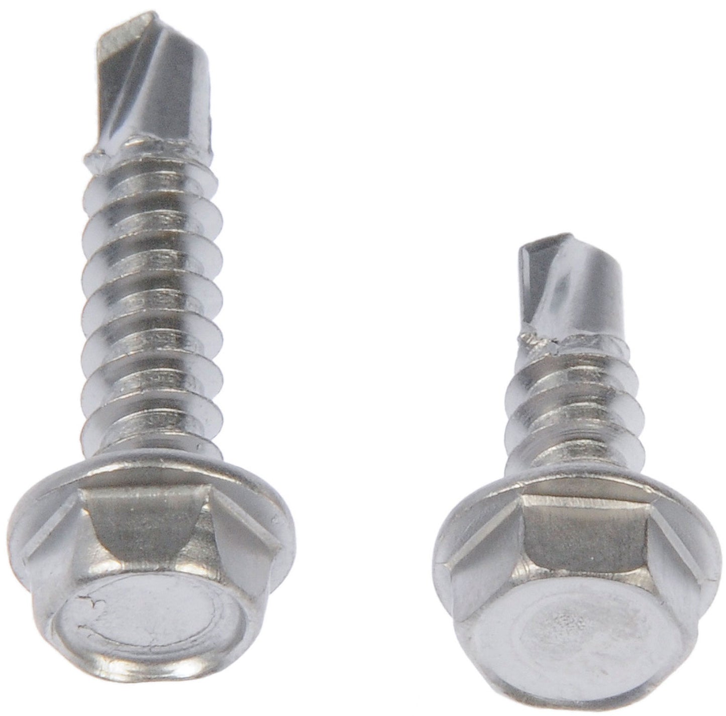 Hex Washer Head Stnls Steel Self Tapping Screw No8x1/2", 3/4" - Dorman# 784-135