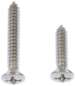 Self Tapping Screw-Stainless Steel-Oval Head-No12 x 1