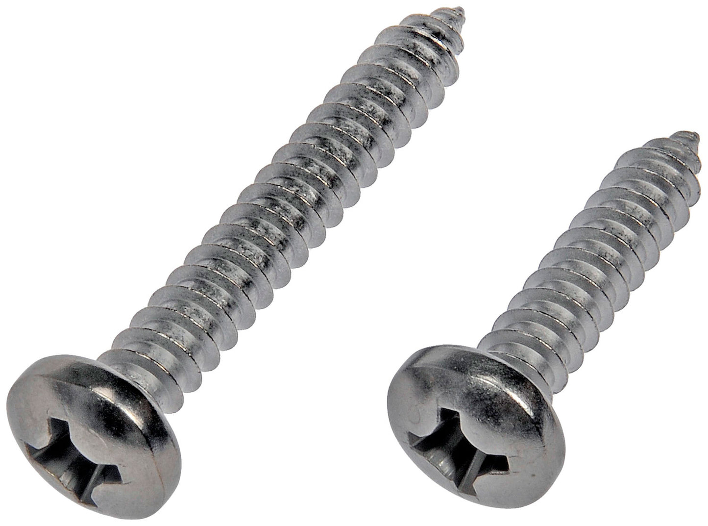 Self Tapping Screw-Stainless Steel-Pan Head-No 12 x 1", 1-1/2" - Dorman# 784-170
