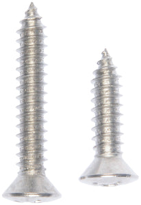 Self Tapping Screw-Stainless Steel-Oval Head-No14 x 1