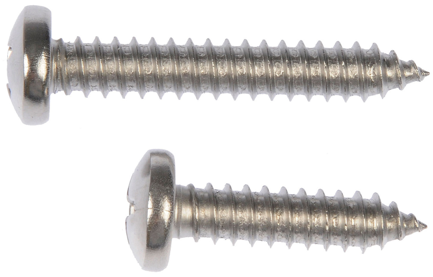 Self Tapping Screw-Stainless Steel-Pan Head-No14 x 1", 1-1/2" - Dorman# 784-185