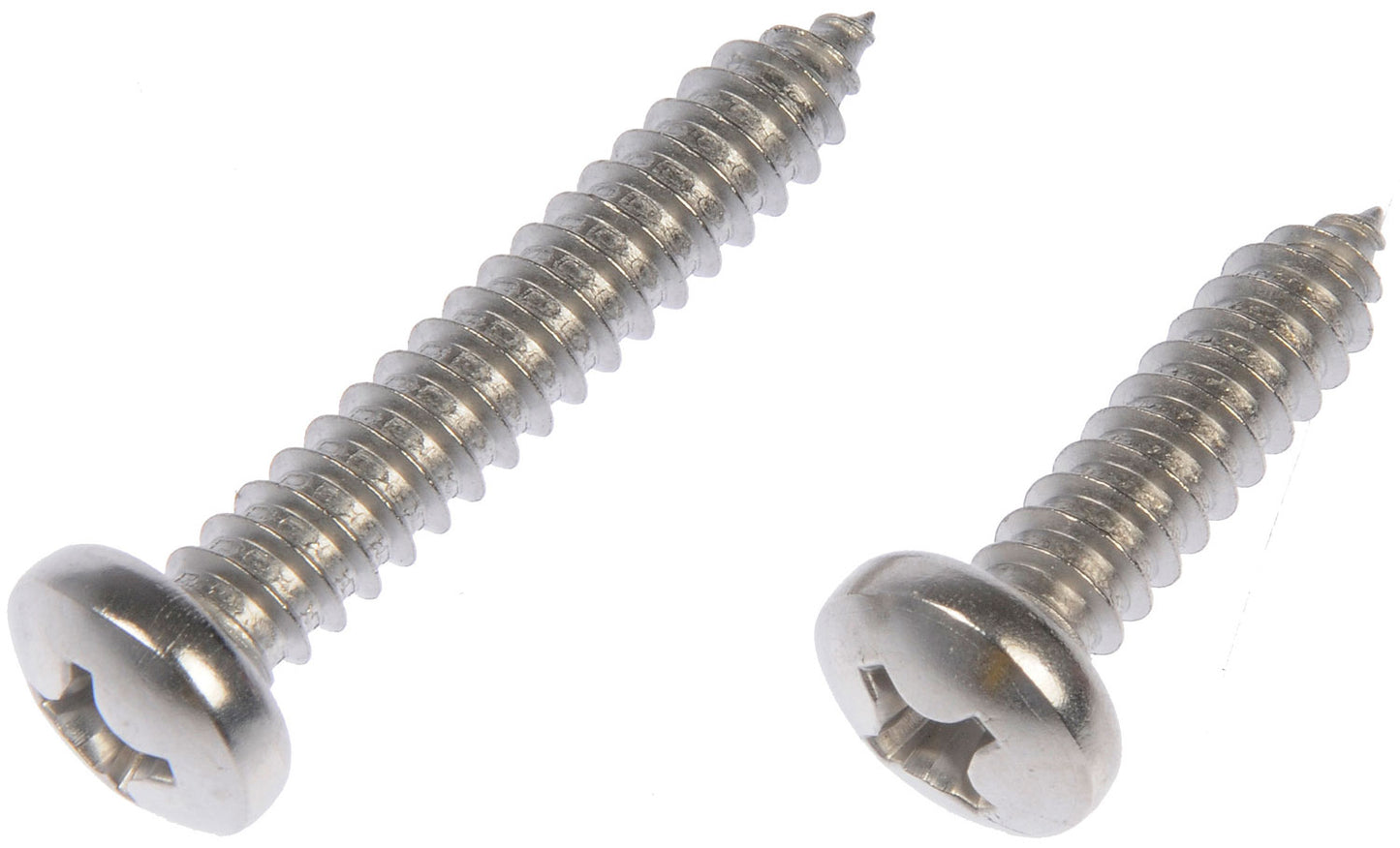 Self Tapping Screw-Stainless Steel-Pan Head-No14 x 1", 1-1/2" - Dorman# 784-185