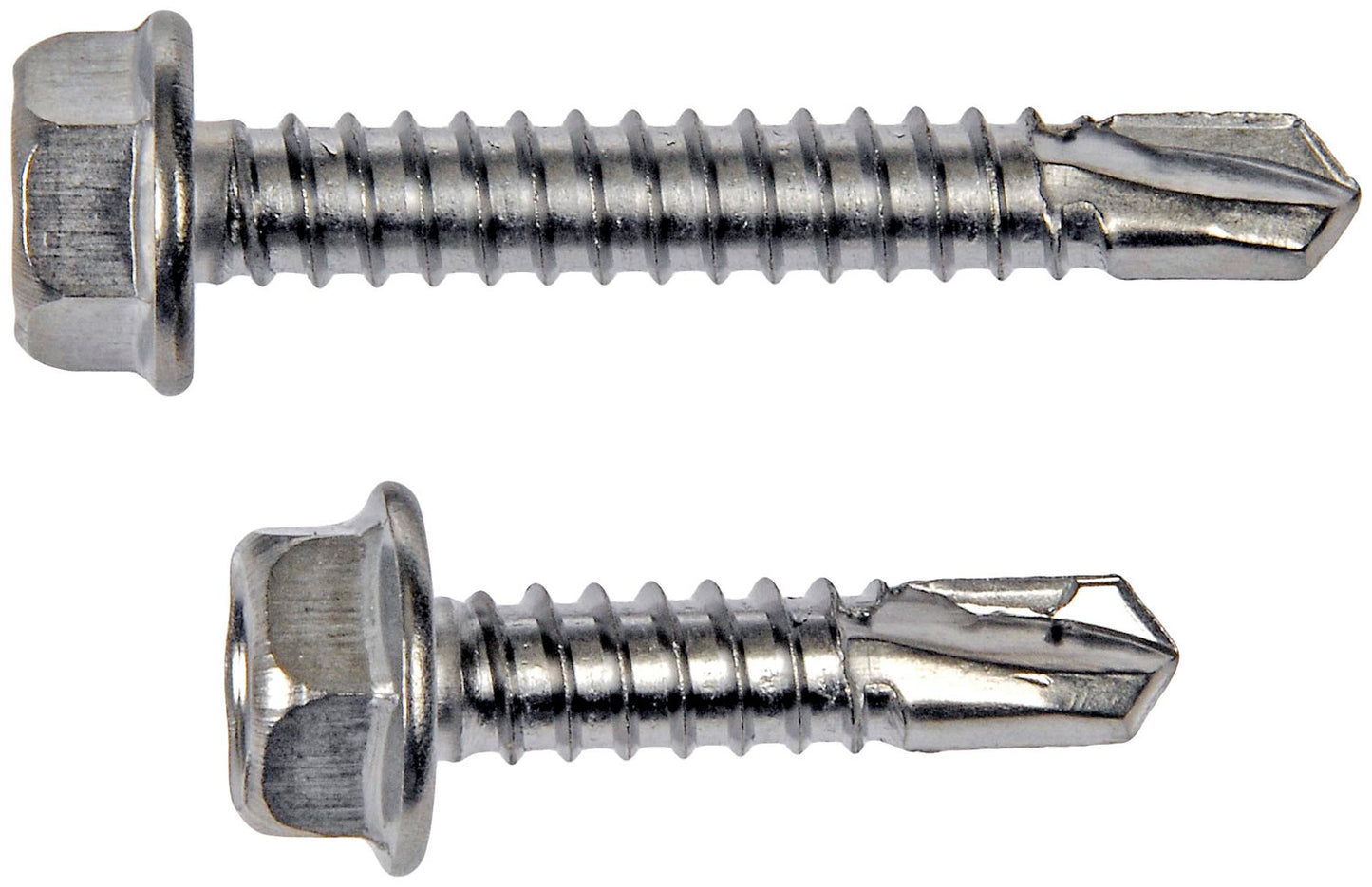 Hex Washer Head Stnls Steel Self Tapping Screw No14x1", 1-1/2" - Dorman# 784-190