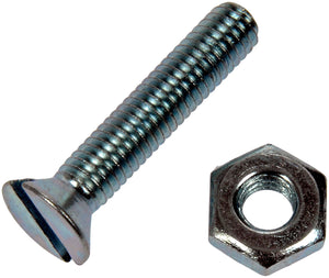 Hex Nut-Machine Screw-Grade 2- Thread Size: 8-32, Height 7/64