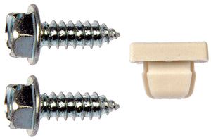 License Plate Fasteners Kit-No. 14 x 3/4 In. - Dorman# 785-101