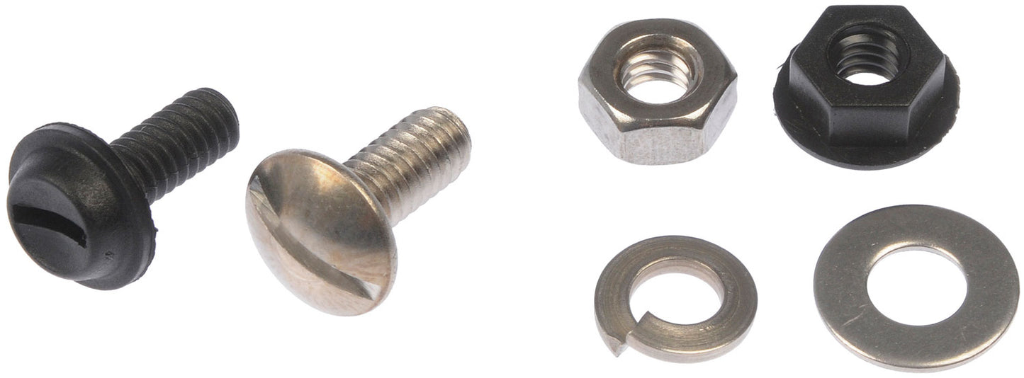 License Plate Fasteners Kit-1/4 In. x 5/8 In. - Dorman# 785-109