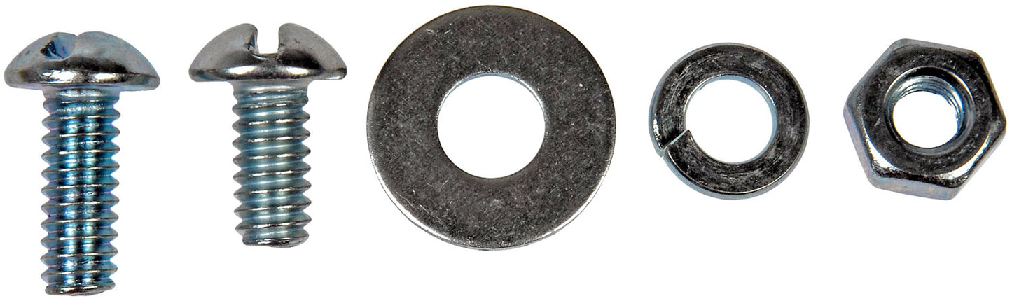 License Plate Fasteners Kit-1/4-20 x 1/2 In., 5/8 In. - Dorman# 785-114