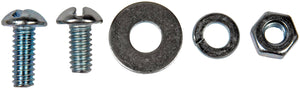 License Plate Fasteners Kit-1/4-20 x 1/2 In., 5/8 In. - Dorman# 785-114