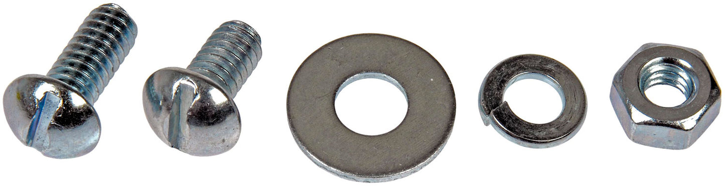 License Plate Fasteners Kit-1/4-20 x 1/2 In., 5/8 In. - Dorman# 785-114