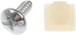 License Plate Fasteners- 1/4 In. x 5/8 In. - Dorman# 785-130