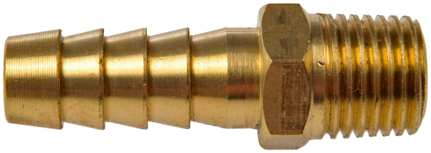 Brass Hose Fitting-Male Connector-3/8 In. x 1/4 In. MNPT - Dorman# 492-017.1