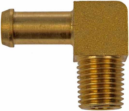 Fuel Hose Fitting-90 Deg Rigid Male Elbow-3/8" x 1/4" MNPT - Dorman# 492-041.1