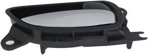 New Interior Door Handle Chrome Lever Black Housing - Dorman 79807