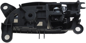 New Interior Door Handle Chrome Lever Black Housing - Dorman 79807