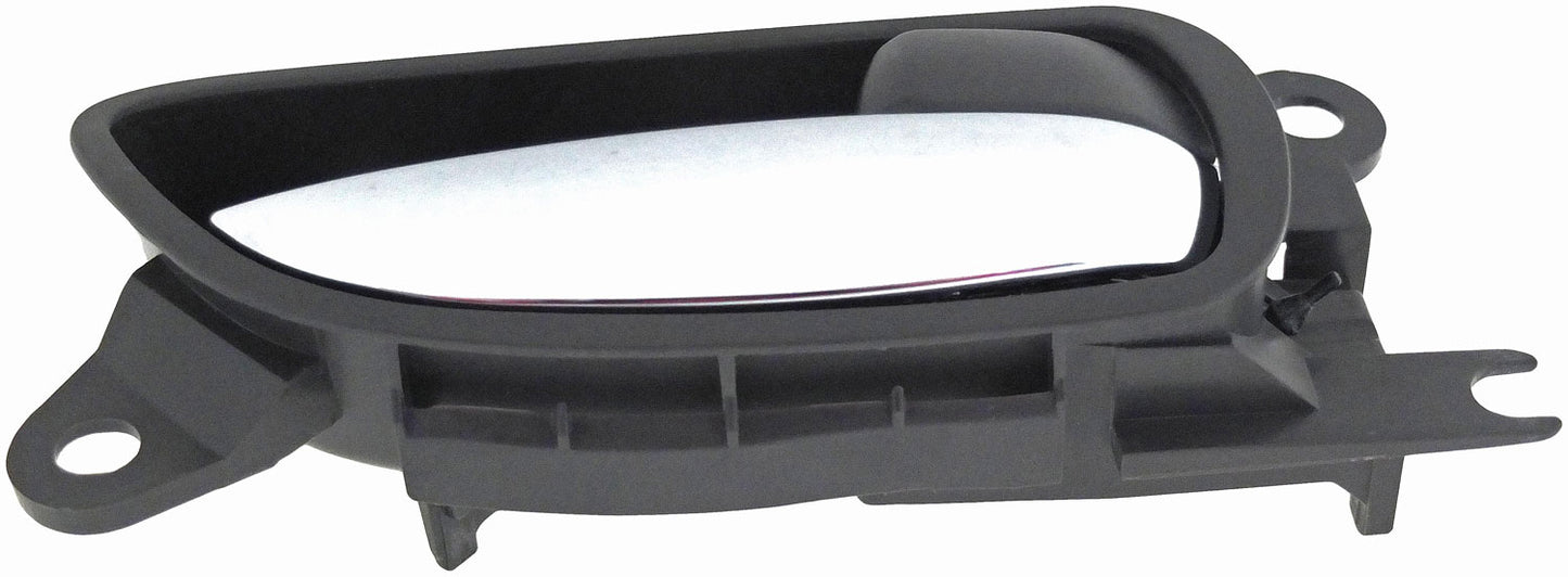 New Interior Door Handle Front Right Chrome Lever Gray Housing - Dorman 79809