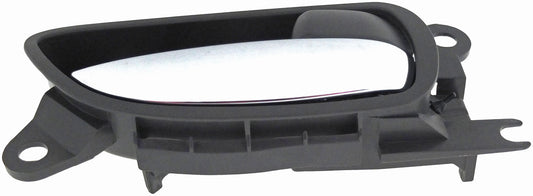 New Interior Door Handle Front Right Chrome Lever Gray Housing - Dorman 79809