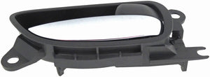 New Interior Door Handle Front Right Chrome Lever Gray Housing - Dorman 79809