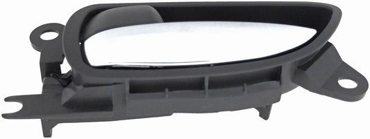 New Interior Door Handle Front Left Chrome Gray Housing - Dorman 79815