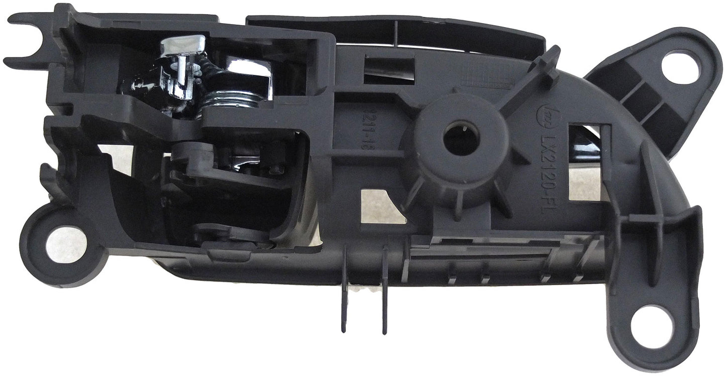 New Interior Door Handle Front Left Chrome Gray Housing - Dorman 79815