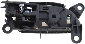 New Interior Door Handle Front Left Chrome Gray Housing - Dorman 79815