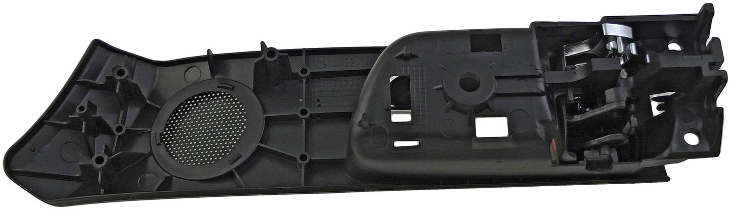 Int Door Handle Front Right w/o Memory Adjust System Chrome Lever Black - 79826
