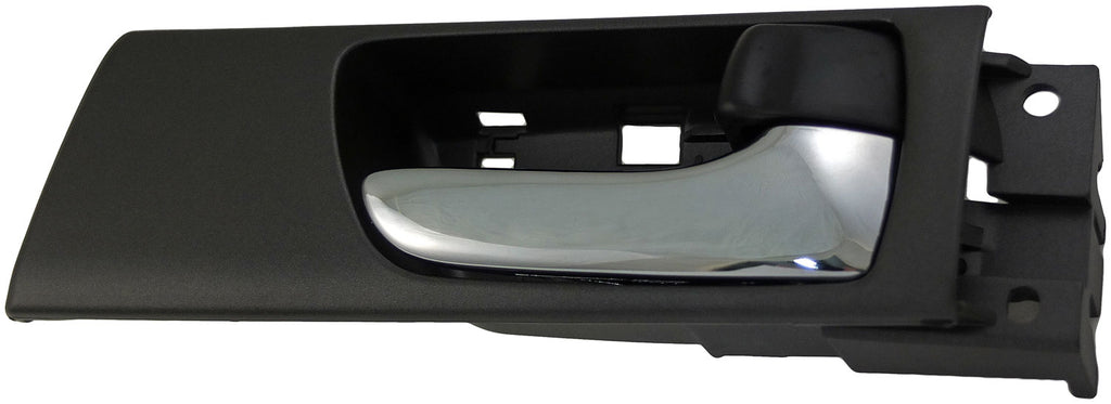 Interior Door Handle Rear Right Chrome Lever Black Housing - Dorman# 79829