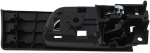 Interior Door Handle Rear Right Chrome Lever Black Housing - Dorman# 79829