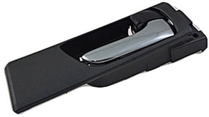 Interior Door Handle Rear Right Chrome Lever Black Housing - Dorman# 79829