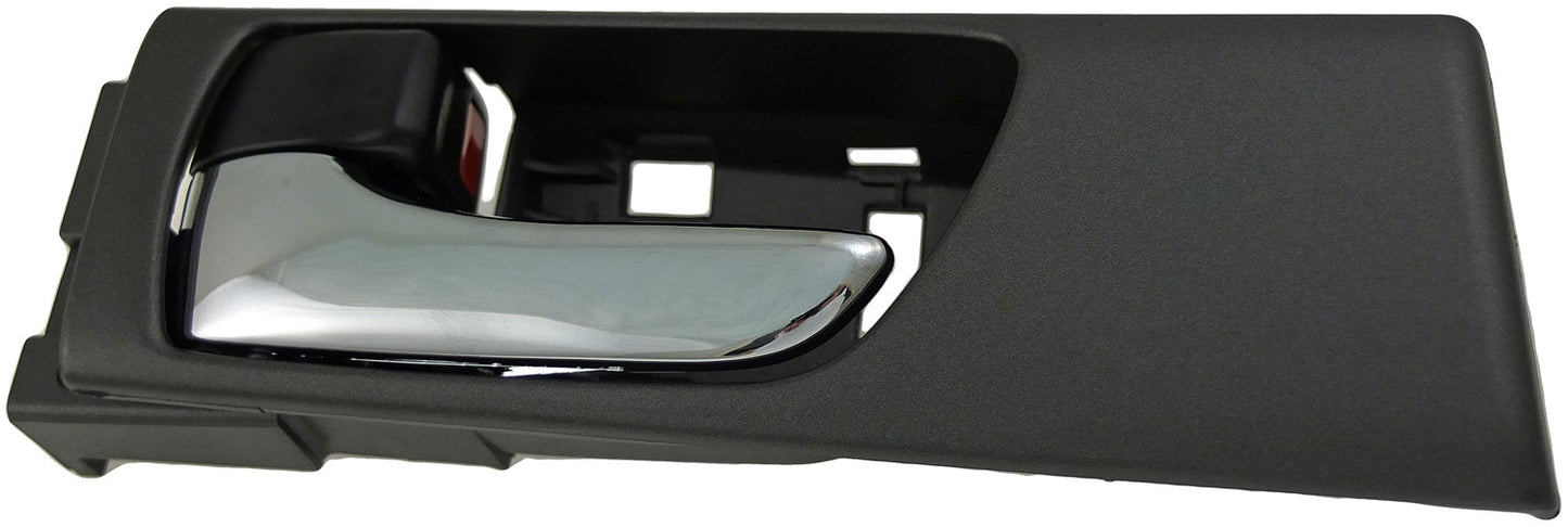 Interior Door Handle Rear Left Chrome Lever Black Housing - Dorman# 79830