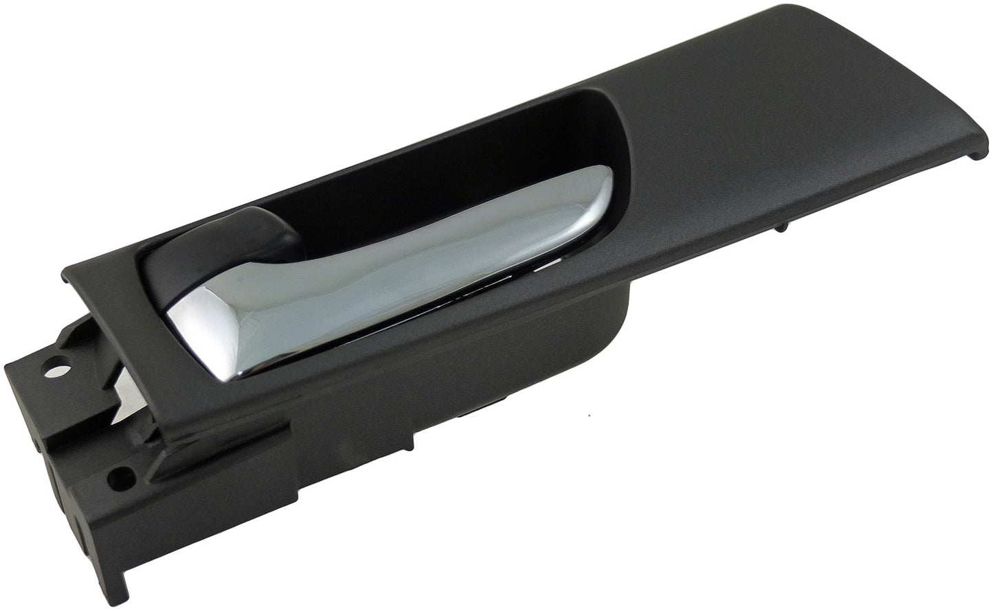 Interior Door Handle Rear Left Chrome Lever Black Housing - Dorman# 79830