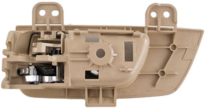 Int Door Handle Front Right Chrome Lever Beige Ivory Housing - Dorman# 79846