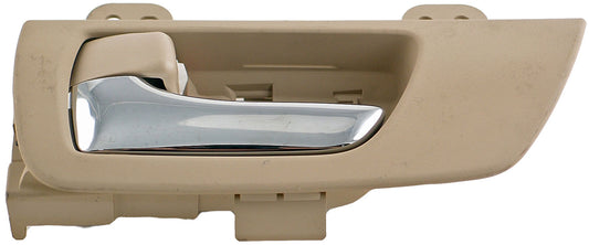 Interior Door Handle Front Left Chrome Lever Beige Ivory Housing - Dorman# 79847