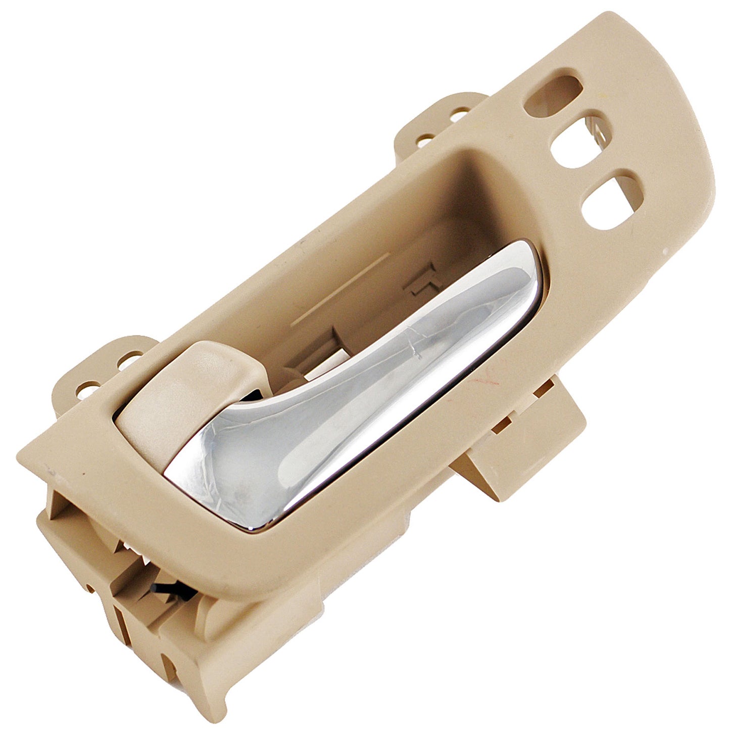 Int Door Handle Front Left Chrome Lever Beige Ivory Housing 3 Holes - 79848