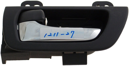 Interior Door Handle Rear Left Chrome Lever Beige Ivory Housing - Dorman# 79850