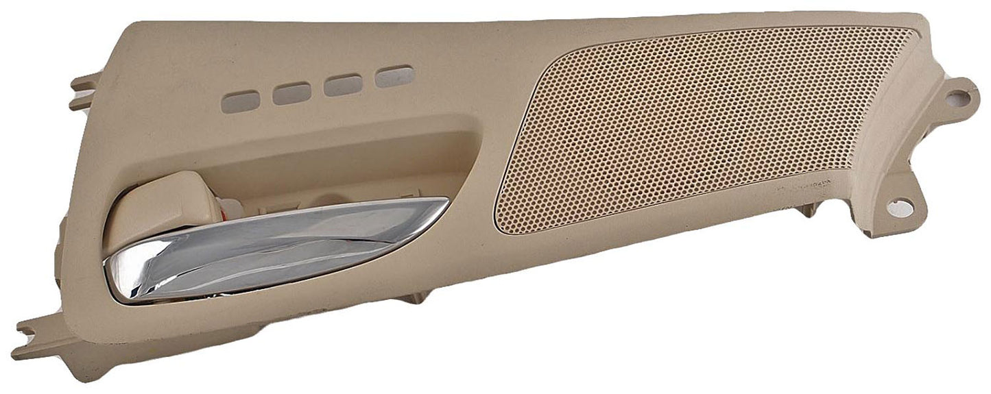 New Interior Door Handle Chrome Lever Front Left Beige Housing - Dorman 79860