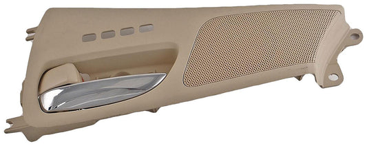 New Interior Door Handle Chrome Lever Front Left Beige Housing - Dorman 79860
