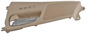 New Interior Door Handle Chrome Lever Front Left Beige Housing - Dorman 79860