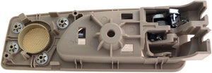 New Interior Door Handle Right Rear Chrome Lever Beige Housing - Dorman 79861