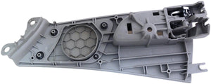 New Interior Door Handle Chrome Lever Front Right Gray Housing - Dorman 79863