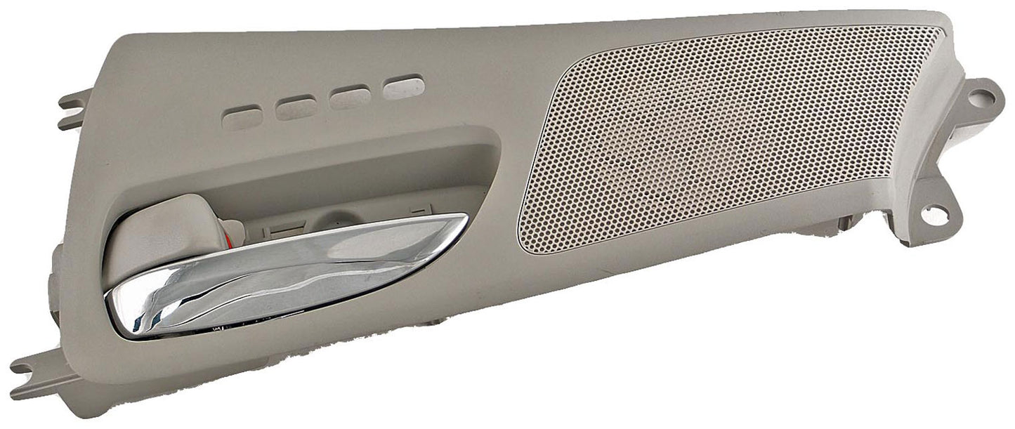New Interior Door Handle Chrome Lever Front Left Gray Housing - Dorman 79864